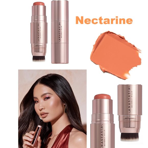 CHOOSE COLOR 💛Anastasia ABH BLUSH Cream Stick with Brush Applicator✨ BNIB - Picture 4 of 16